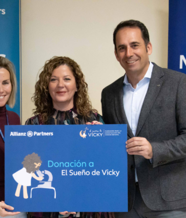 Allianz Partners recauda más de 800 euros destinados al cáncer infantil a través de El Sueño de Vicky