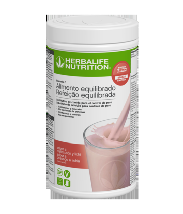 Melocotón y lichi, nuevo sabor del batido F1 de Herbalife