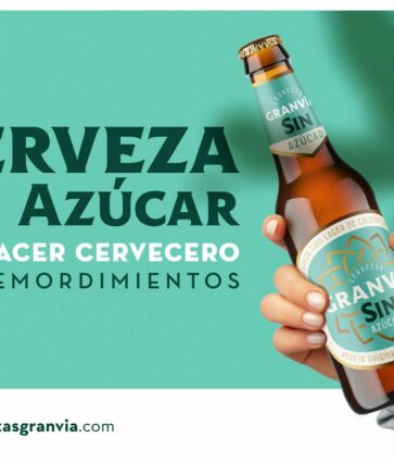 Gran Vía lanza una cerveza sin azúcar con todo el sabor