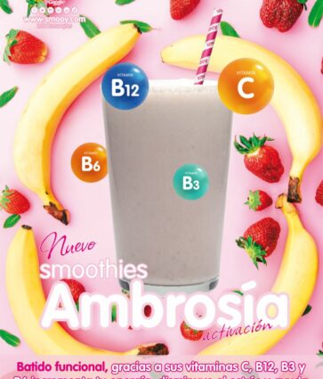 smöoy presenta su último lanzamiento: el smöothie Ambrosía Vitamin