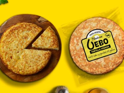 Shukran Foods lanza la primera tortilla de patatas del mercado hecha con huevo vegano