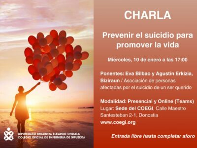 Eva Bilbao enfermera, fundadora de Biziraun: «El estigma de la muerte por suicidio en nuestra sociedad no facilita el proceso de duelo en las familias»