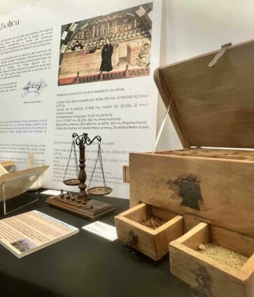 Llega a San Sebastián la exposición que recrea la botica de la primera vuelta al mundo