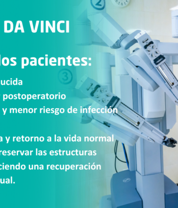 Cirugía robótica Da Vinci: precisión y seguridad en el tratamiento del cáncer de próstata