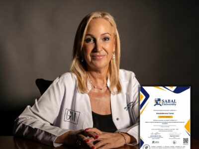 La Doctora Gracia Moreno certificada por la universidad estadounidense SABAL University