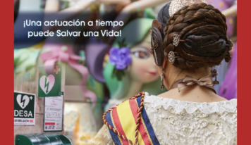 Las Fallas 2025 refuerzan su compromiso con la seguridad con desfibriladores y formación en RCP