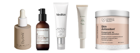 Círculo marrón facial: un signo de aplicación inadecuada de los cosméticos