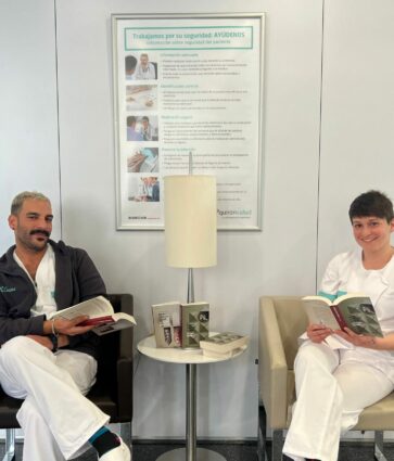 Quirónsalud Bizkaia celebra el Día Internacional del Libro con una acción especial para sus pacientes hospitalizados
