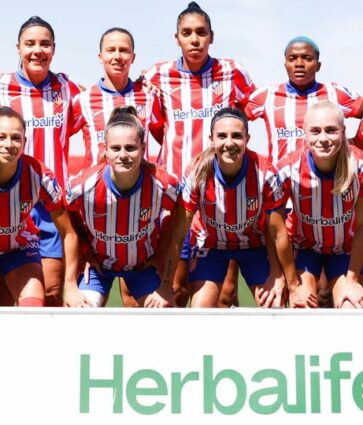 Niños de Aldeas Infantiles viven una experiencia única de la mano de Herbalife y el Atlético de Madrid Femenino