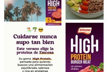 Emcesa cuenta con la gama High Protein para conseguir una alimentación equilibrada, sabrosa y rica en proteínas