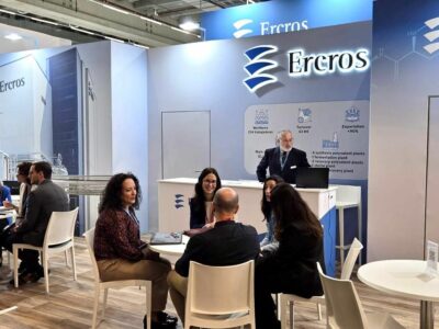 Ercros presenta su cartera de productos farmacéuticos en la feria internacional CPHI Frankfurt