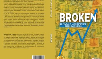 Antonio De Frutos lanza el libro «BROKEN», el manual para transformar el fracaso en éxito