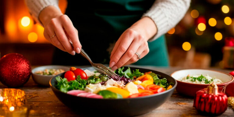 Cómo mantener hábitos saludables en cenas y reuniones festivas