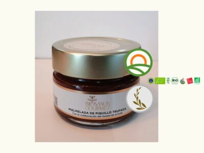 Tienda Allotarra describe la Mielmelada de Piquillo Trufada