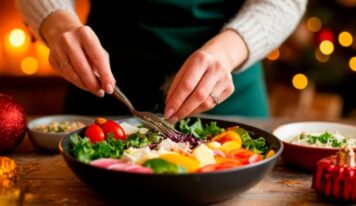 Cómo mantener hábitos saludables en cenas y reuniones festivas