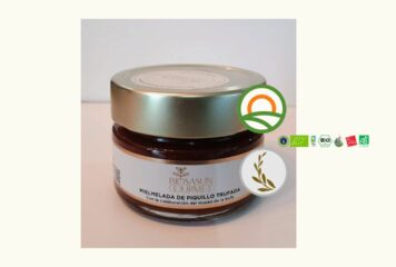 Tienda Allotarra describe la Mielmelada de Piquillo Trufada