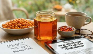 Omega 7 y espino amarillo: qué dice la ciencia sobre piel, ojos y bienestar femenino