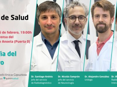 Expertos de Policlínica Gipuzkoa explicarán cómo las nuevas imágenes médicas permiten optimizar la forma de abordar las cirugías