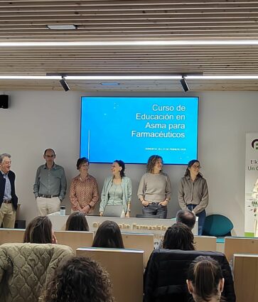 Gipuzkoa acoge la primera edición dirigida a farmacéuticos/as del curso ‘Educadores en Asma’ de la Sociedad Española de Neumología Pediátrica (SENP)