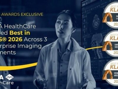 AGFA HealthCare, reconocida como Best in KLAS 2026 en tres segmentos de Enterprise Imaging en Estados Unidos