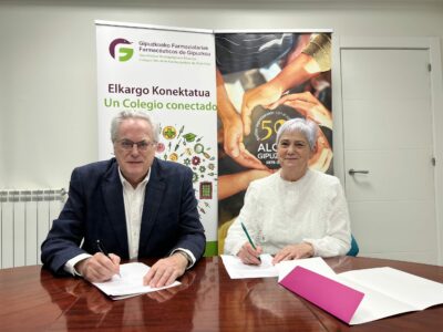 ALCER Gipuzkoa y el Colegio Oficial de Farmacéuticos firman un acuerdo para reforzar la prevención y el abordaje de la enfermedad renal
