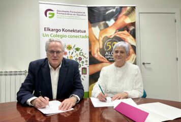 ALCER Gipuzkoa y el Colegio Oficial de Farmacéuticos firman un acuerdo para reforzar la prevención y el abordaje de la enfermedad renal