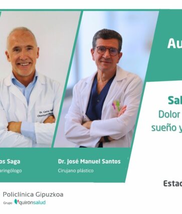 Expertos de Policlínica Gipuzkoa ofrecen una charla sobre las nuevas técnicas quirúrgicas con 3D y los tratamientos para mejorar la salud mandibular y el equilibrio facial