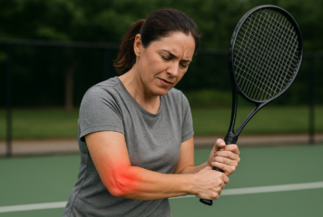 Dr. Samuel Pajares, traumatólogo de Policlínica Gipuzkoa: «La técnica y el material marcan la diferencia para evitar las lesiones de codo y muñeca en el tenis»