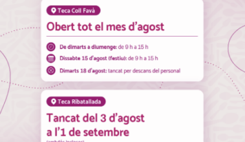 Teca Sàbat facilita el mantenimiento de una dieta equilibrada durante el periodo estival