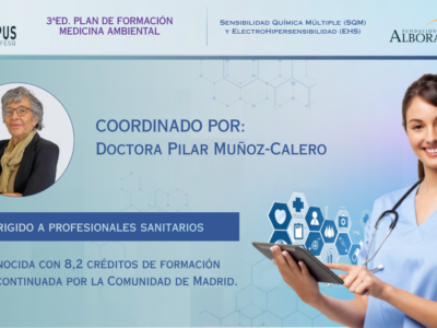 CONFESQ lanza la III edición del curso online de Medicina Ambiental, acreditado por la Comunidad de Madrid