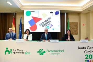 Fraternidad-Muprespa, con nuevo récord de afiliación y cerca de 1,2 millones de asistencias sanitarias, aumenta sus ingresos por cuotas un 10,9% y aporta a la Seguridad Social 11,1 millones de euros
