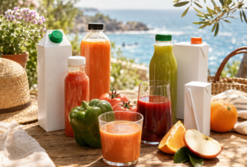 Zumos y gazpachos envasados: frescura y sabor para disfrutar en cualquier momento y lugar