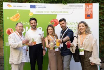 Los zumos y gazpachos europeos ponen en valor su contribución en una alimentación variada y equilibrada
