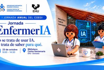 El COEGI y la EHU reúnen en Donostia a más de un centenar de enfermeras para explorar las aplicaciones y los límites de la inteligencia artificial en salud