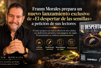Franm Morales prepara un nuevo lanzamiento exclusivo de «El despertar de las semillas» a petición de sus lectores